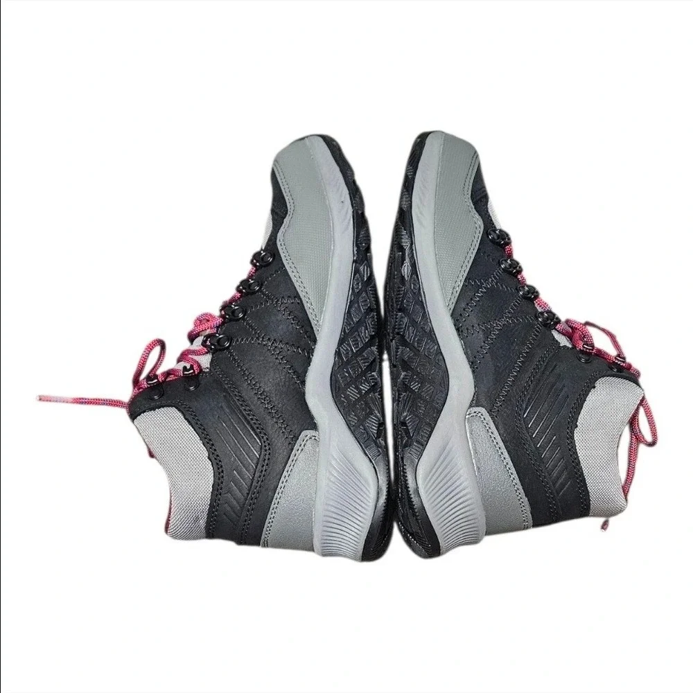 Wolverine Waterproof Hiking Boots Women's Size 9.5 M Black Gray‎ Gorpcore New
